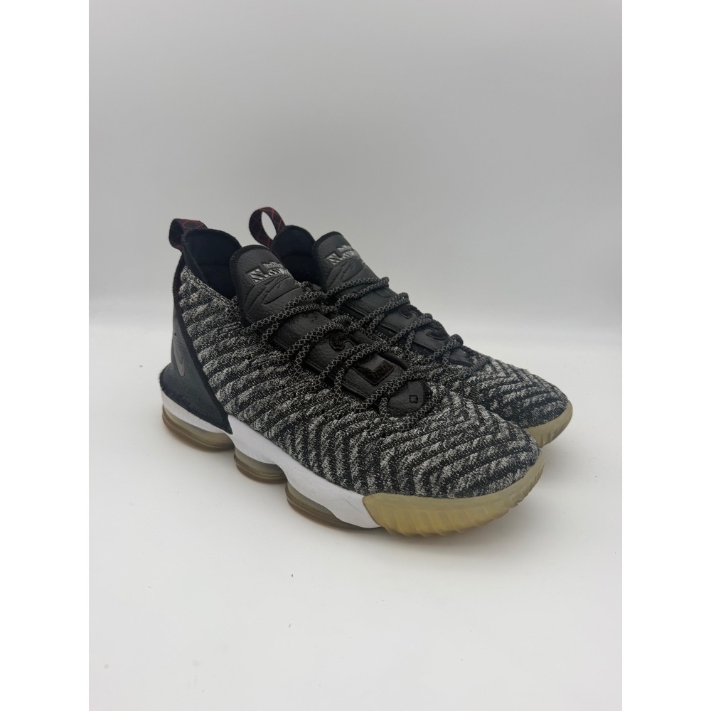 Nike LeBron 16 Oreo Black White Basketball Shoes AO2631-002 Mens 11.5